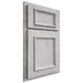 Shiloh Cabinetry Partial Overlay Charleston Walnut Plain Cut Stratus Door