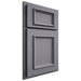 Shiloh Cabinetry Partial Overlay Charleston White Oak Plain Cut Cadet Door