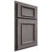 Shiloh Cabinetry Partial Overlay Charleston White Oak Plain Cut Flagstone Door