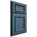 Shiloh Cabinetry Partial Overlay Charleston White Oak Plain Cut Hudson Door