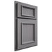 Shiloh Cabinetry Partial Overlay Charleston White Oak Plain Cut Sterling Door