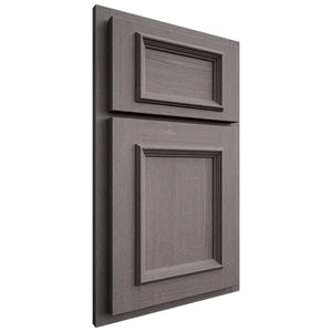 Shiloh Cabinetry Partial Overlay Charleston White Oak Quarter Sawn Flagstone Door