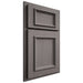 Shiloh Cabinetry Partial Overlay Charleston White Oak Quarter Sawn Flagstone Door