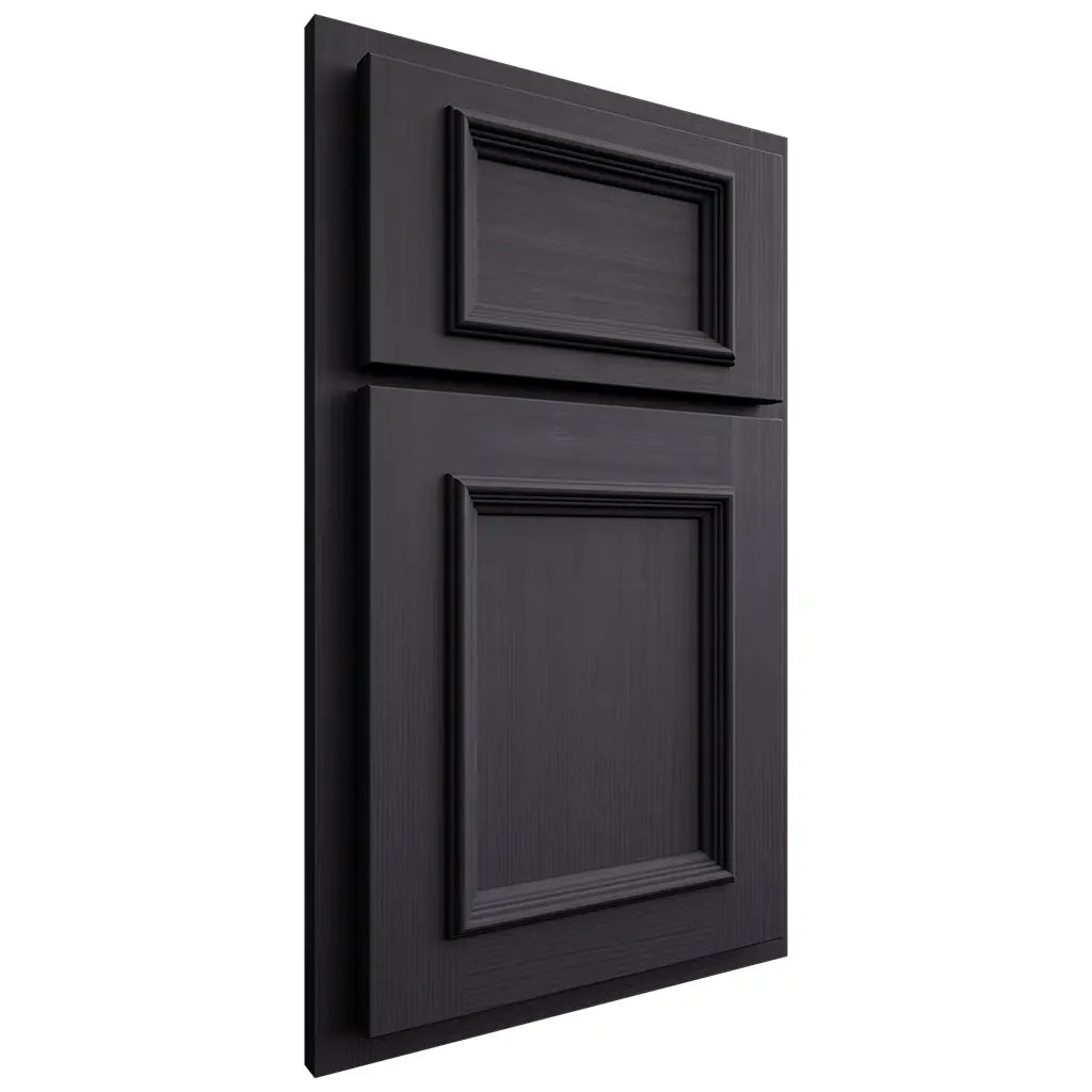 Shiloh Cabinetry Partial Overlay Charleston White Oak Quarter Sawn Harbor Door