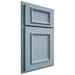 Shiloh Cabinetry Partial Overlay Charleston White Oak Quarter Sawn Sky Door