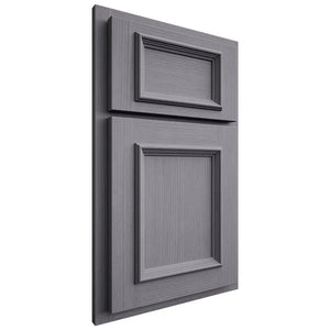 Shiloh Cabinetry Partial Overlay Charleston White Oak Rift Cut Cadet Door