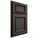 Shiloh Cabinetry Partial Overlay Charleston White Oak Rift Cut Creekside Door