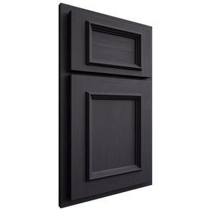 Shiloh Cabinetry Partial Overlay Charleston White Oak Rift Cut Harbor Door