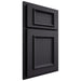 Shiloh Cabinetry Partial Overlay Charleston White Oak Rift Cut Harbor Door