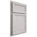Shiloh Cabinetry Partial Overlay Concord Alder Plain Cut Cotton Door