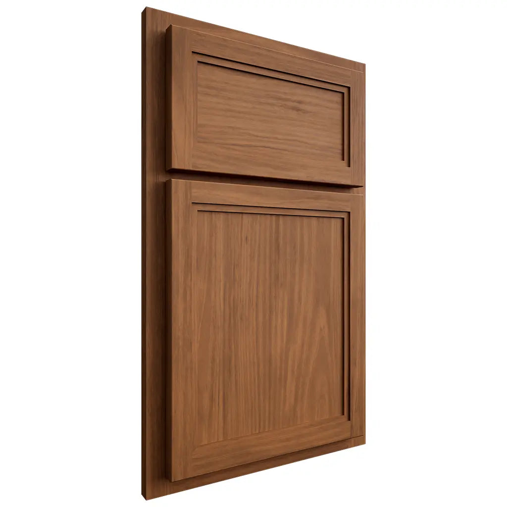 Shiloh Cabinetry Partial Overlay Concord Cherry Plain Cut Coffee Door