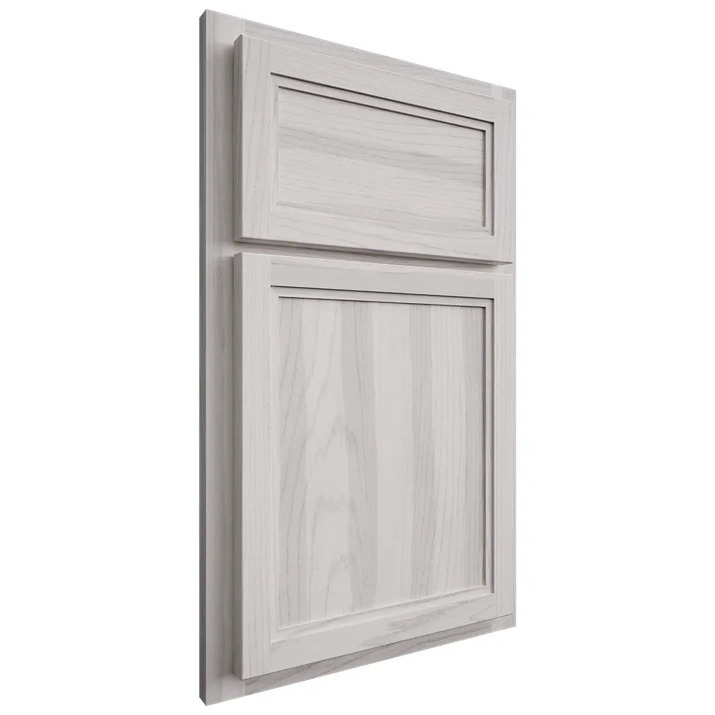 Shiloh Cabinetry Partial Overlay Concord Hickory Plain Cut Cotton Door