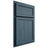 Shiloh Cabinetry Partial Overlay Concord Hickory Plain Cut Hudson Door