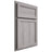 Shiloh Cabinetry Partial Overlay Concord Hickory Plain Cut Stratus Door