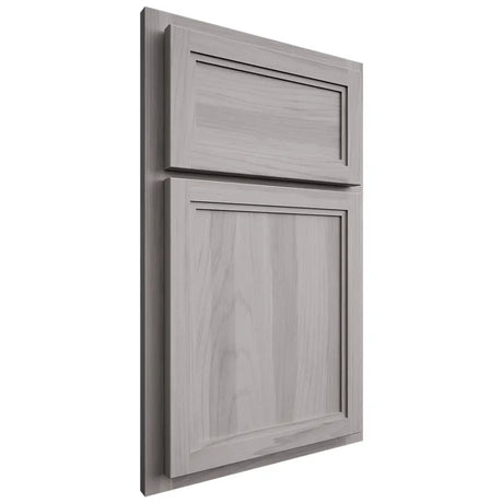 Shiloh Cabinetry Partial Overlay Concord Hickory Plain Cut Stratus Door