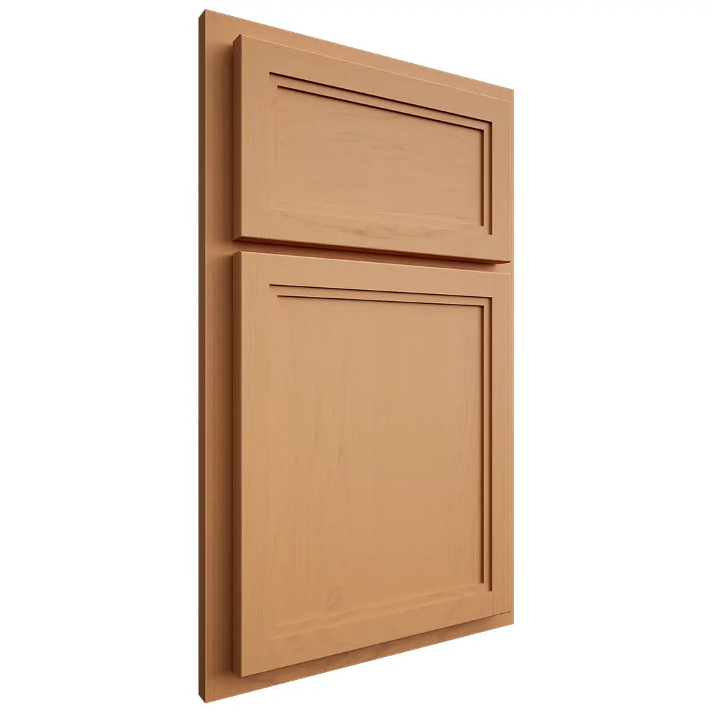 Shiloh Cabinetry Partial Overlay Concord Maple Plain Cut Golden Door