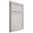 Shiloh Cabinetry Partial Overlay Concord Paintable Beige Door