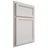Shiloh Cabinetry Partial Overlay Concord Paintable Eggshell Door