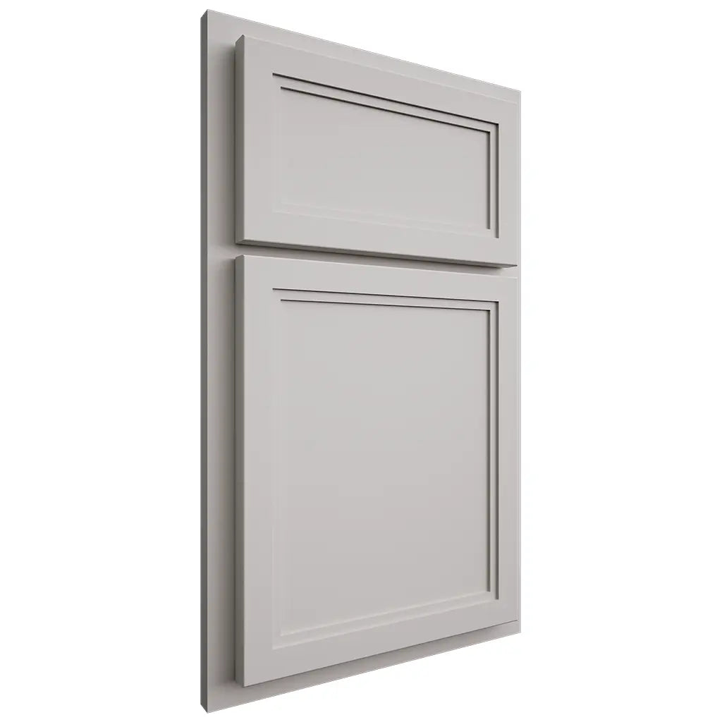 Shiloh Cabinetry Partial Overlay Concord Paintable Mindful Gray Door