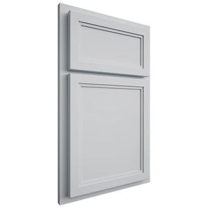 Shiloh Cabinetry Partial Overlay Concord Paintable Niebla Azul Door
