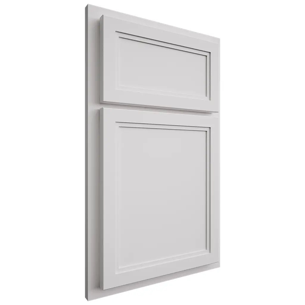 Shiloh Cabinetry Partial Overlay Concord Paintable Pure White Door