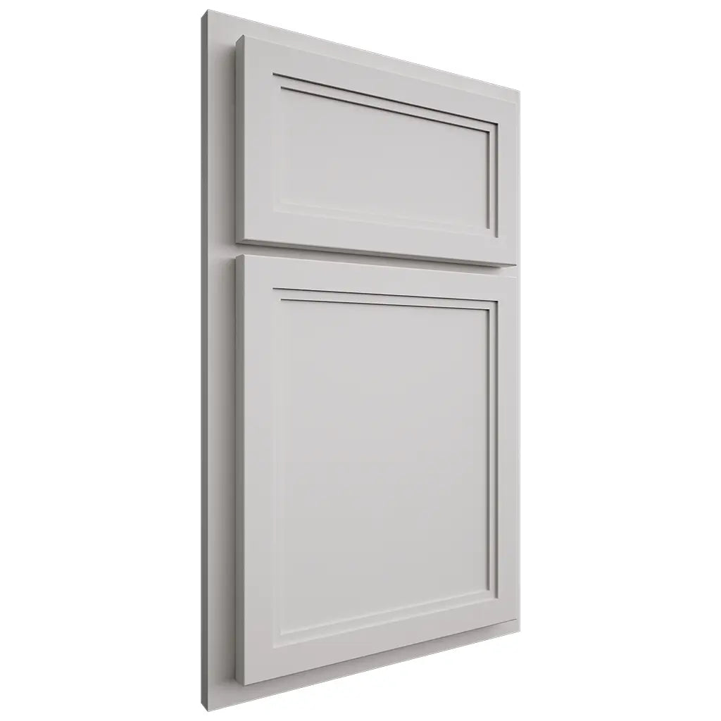 Shiloh Cabinetry Partial Overlay Concord Paintable Repose Gray Door