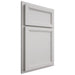 Shiloh Cabinetry Partial Overlay Concord Paintable Repose Gray Door