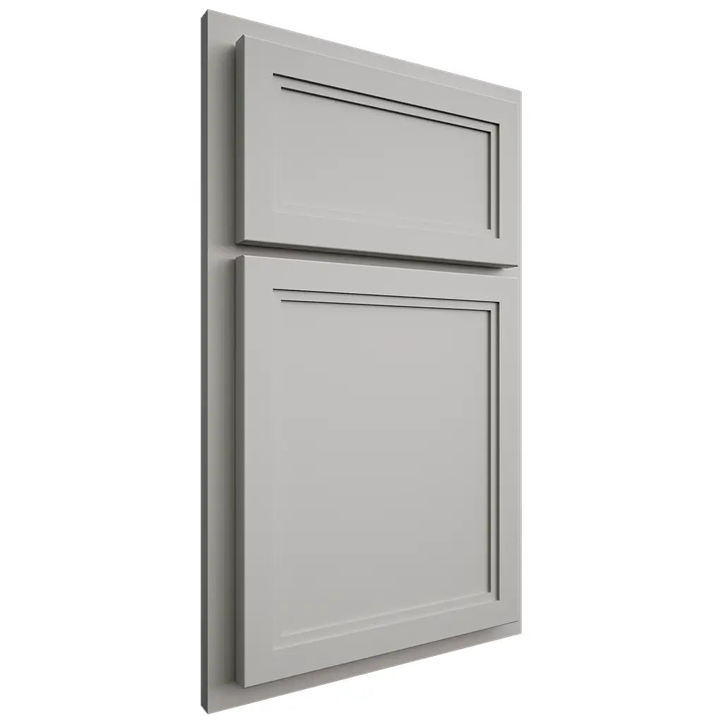 Shiloh Cabinetry Partial Overlay Concord Paintable Unusual Gray Door