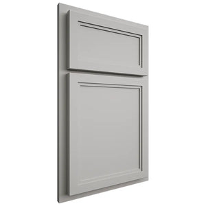 Shiloh Cabinetry Partial Overlay Concord Paintable Unusual Gray Door