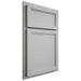 Shiloh Cabinetry Partial Overlay Concord Paintable Unusual Gray Door