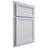 Shiloh Cabinetry Partial Overlay Concord Paintable Upward Door