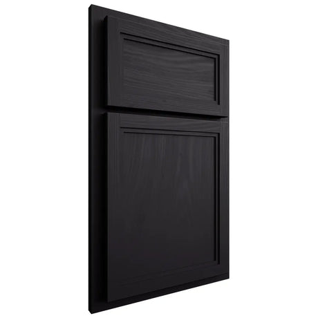 Shiloh Cabinetry Partial Overlay Concord Poplar Plain Cut Harbor Door