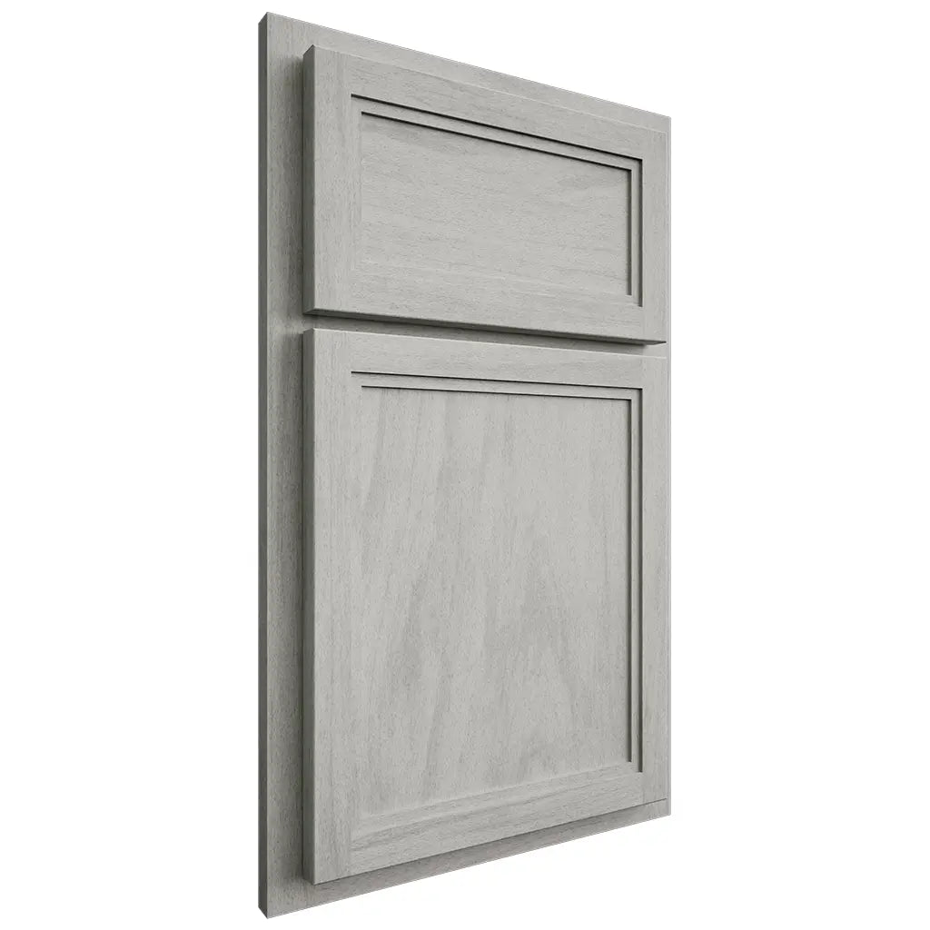 Shiloh Cabinetry Partial Overlay Concord Poplar Plain Cut Stratus Door