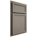 Shiloh Cabinetry Partial Overlay Concord White Oak Plain Cut Thyme Door