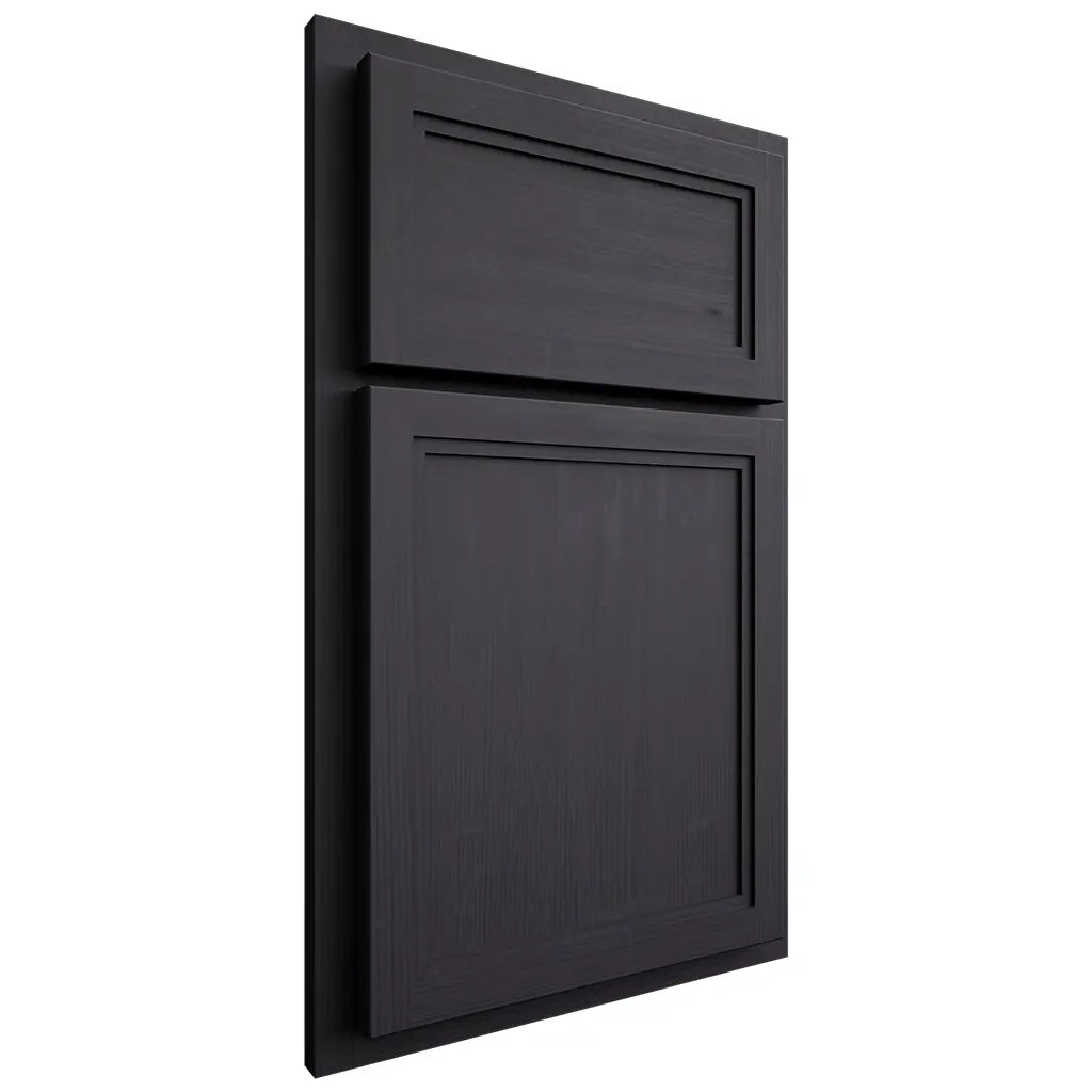 Shiloh Cabinetry Partial Overlay Concord White Oak Quarter Sawn Harbor Door