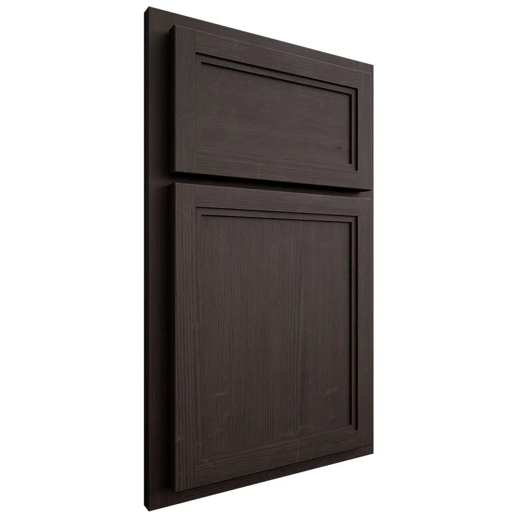 Shiloh Cabinetry Partial Overlay Concord White Oak Quarter Sawn Morel Door