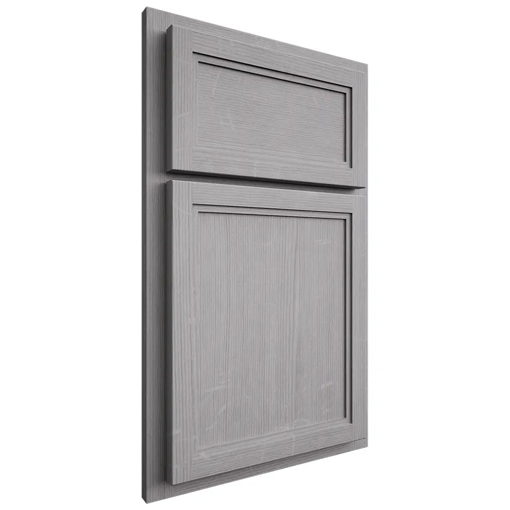 Shiloh Cabinetry Partial Overlay Concord White Oak Quarter Sawn Stratus Door