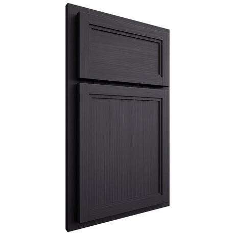 Shiloh Cabinetry Partial Overlay Concord White Oak Rift Cut Harbor Door