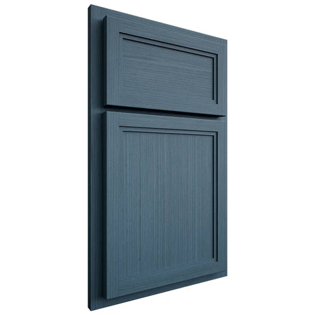 Shiloh Cabinetry Partial Overlay Concord White Oak Rift Cut Hudson Door