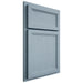 Shiloh Cabinetry Partial Overlay Concord White Oak Rift Cut Sky Door