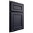 Shiloh Cabinetry Partial Overlay Dalton Paintable Hale Navy Door