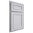 Shiloh Cabinetry Partial Overlay Dalton Paintable Upward Door
