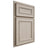 Shiloh Cabinetry Partial Overlay Dalton Poplar Plain Cut Seagull Door