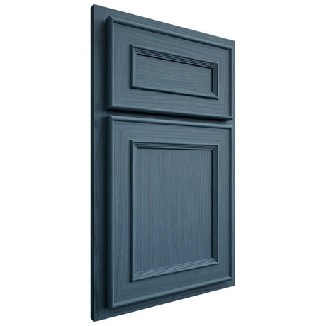 Shiloh Cabinetry Partial Overlay Dalton White Oak Plain Cut Hudson Door