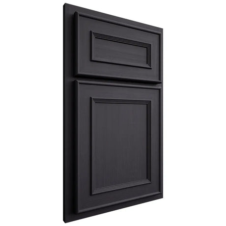 Shiloh Cabinetry Partial Overlay Dalton White Oak Quarter Sawn Harbor Door