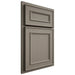 Shiloh Cabinetry Partial Overlay Dalton White Oak Quarter Sawn Thyme Door