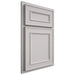 Shiloh Cabinetry Partial Overlay Dalton White Oak Rift Cut Cotton Door
