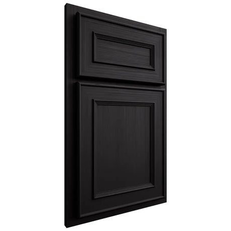 Shiloh Cabinetry Partial Overlay Dalton White Oak Rift Cut Espresso Door
