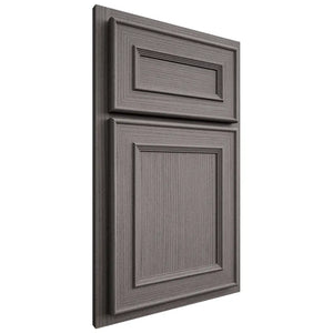 Shiloh Cabinetry Partial Overlay Dalton White Oak Rift Cut Flagstone Door