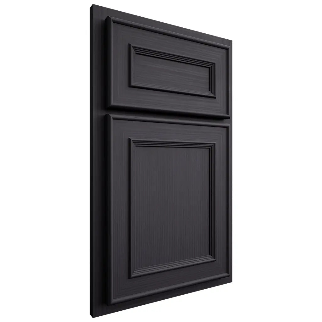 Shiloh Cabinetry Partial Overlay Dalton White Oak Rift Cut Harbor Door